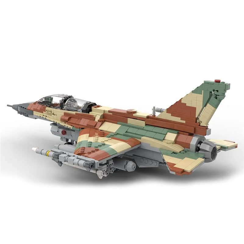 F16I-Kampfjet-Militar-Klemmbausteine-3