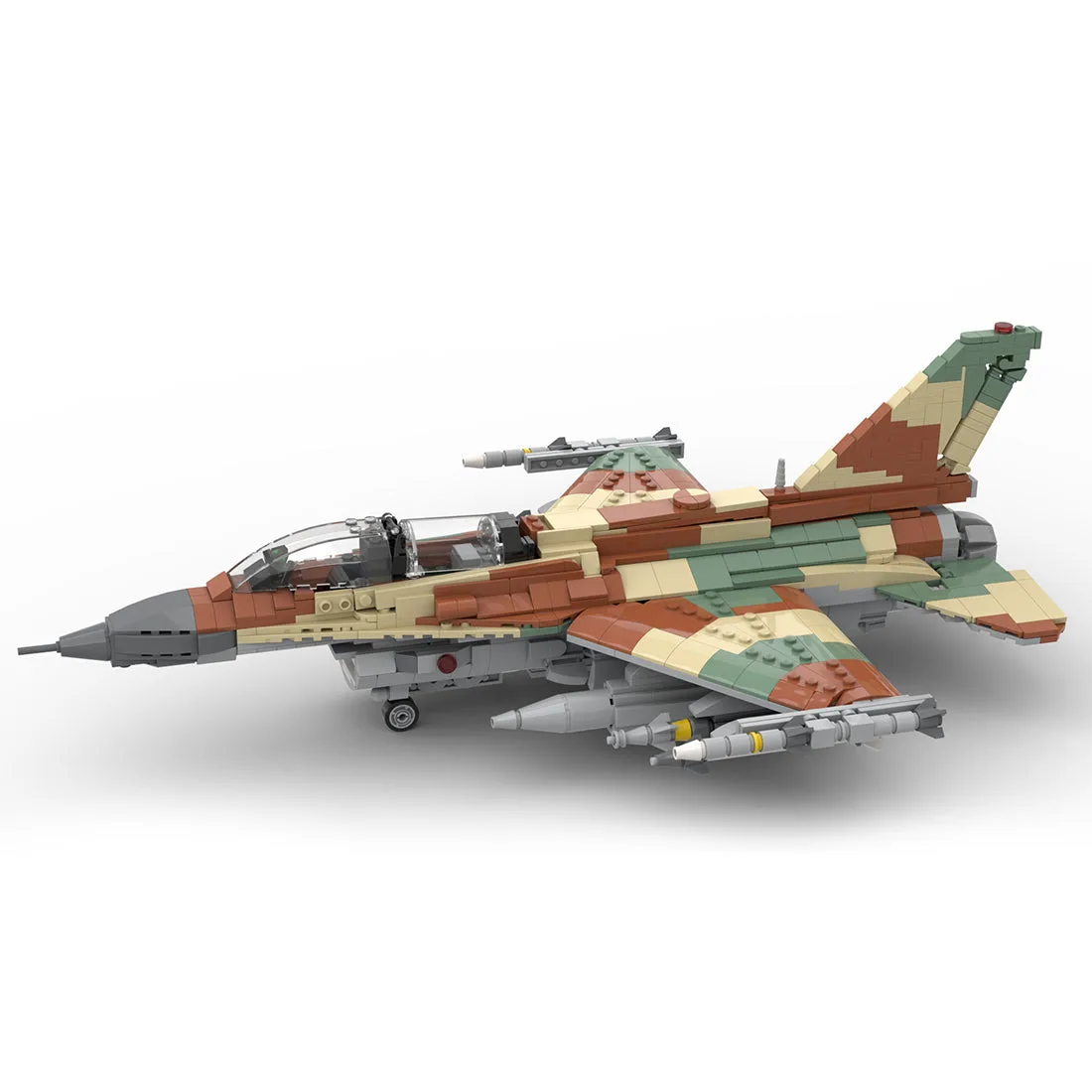 F16I-Kampfjet-Militar-Klemmbausteine-5