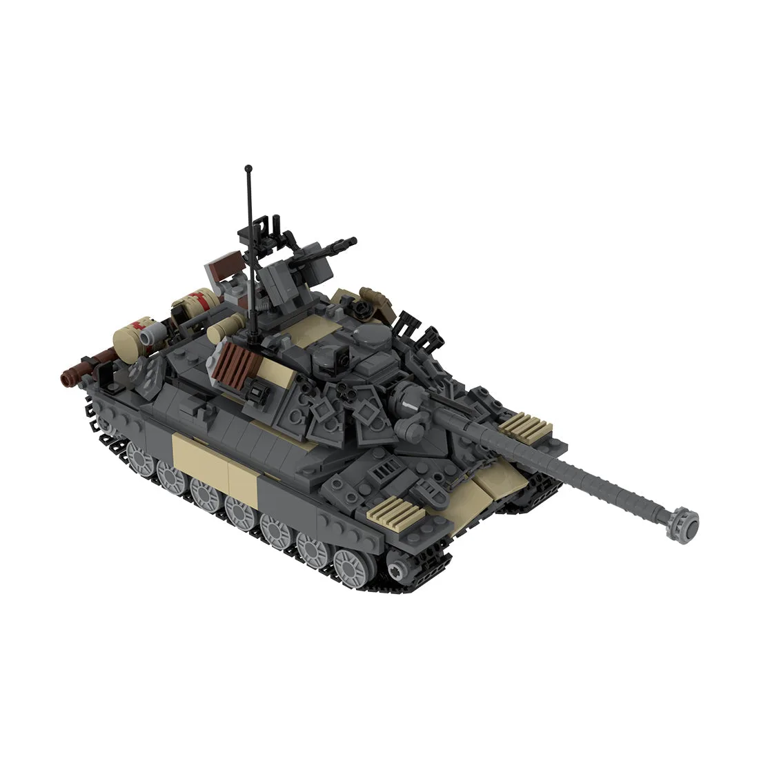 Schwerer-Militarpanzer-IS-7-Klemmbausteine-2