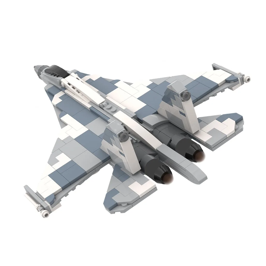 SU-35-Kampfflugzeug-Klemmbausteine-3
