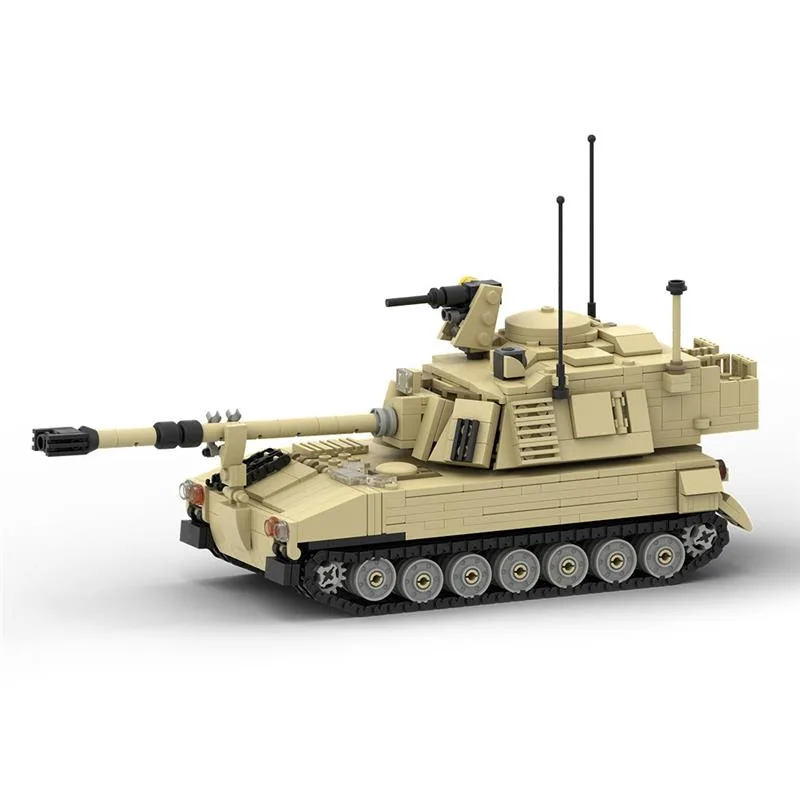 MOC-152147-M-109-PALADIN-155mm-Howitzer-135-Scale-Klemmbausteine