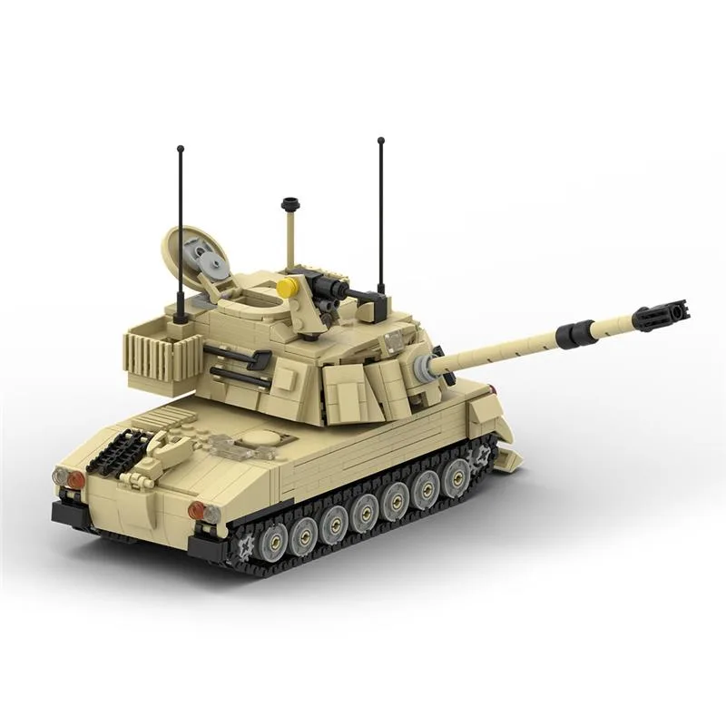 MOC-152147-M-109-PALADIN-155mm-Howitzer-135-Scale-Klemmbausteine-2