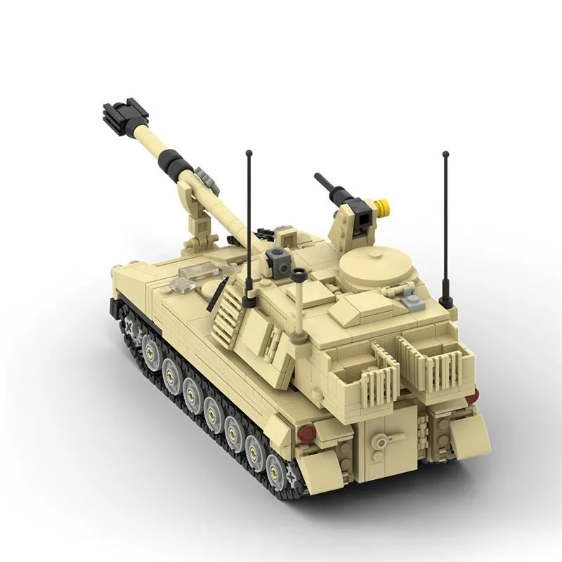 MOC-152147-M-109-PALADIN-155mm-Howitzer-135-Scale-Klemmbausteine-4