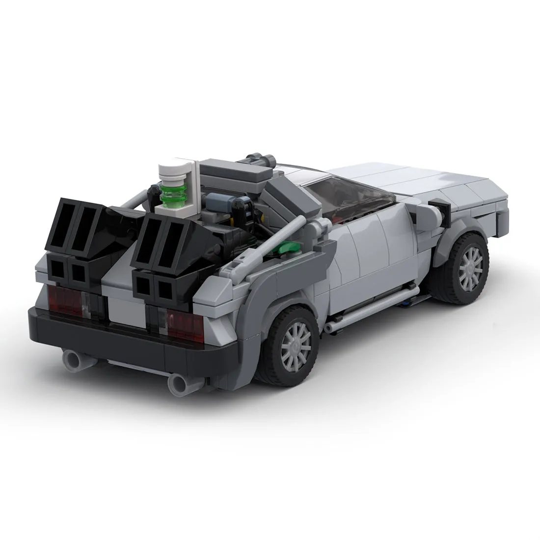 MOC-92174-BTTF-Series-DeLorean-Time-Machine-3-in-1-Klemmbausteine-2