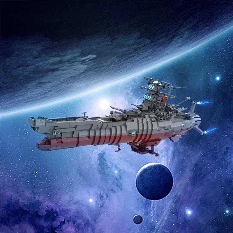 MOC-81382-Space-Battleship-Yamato-2199-Klemmbausteine