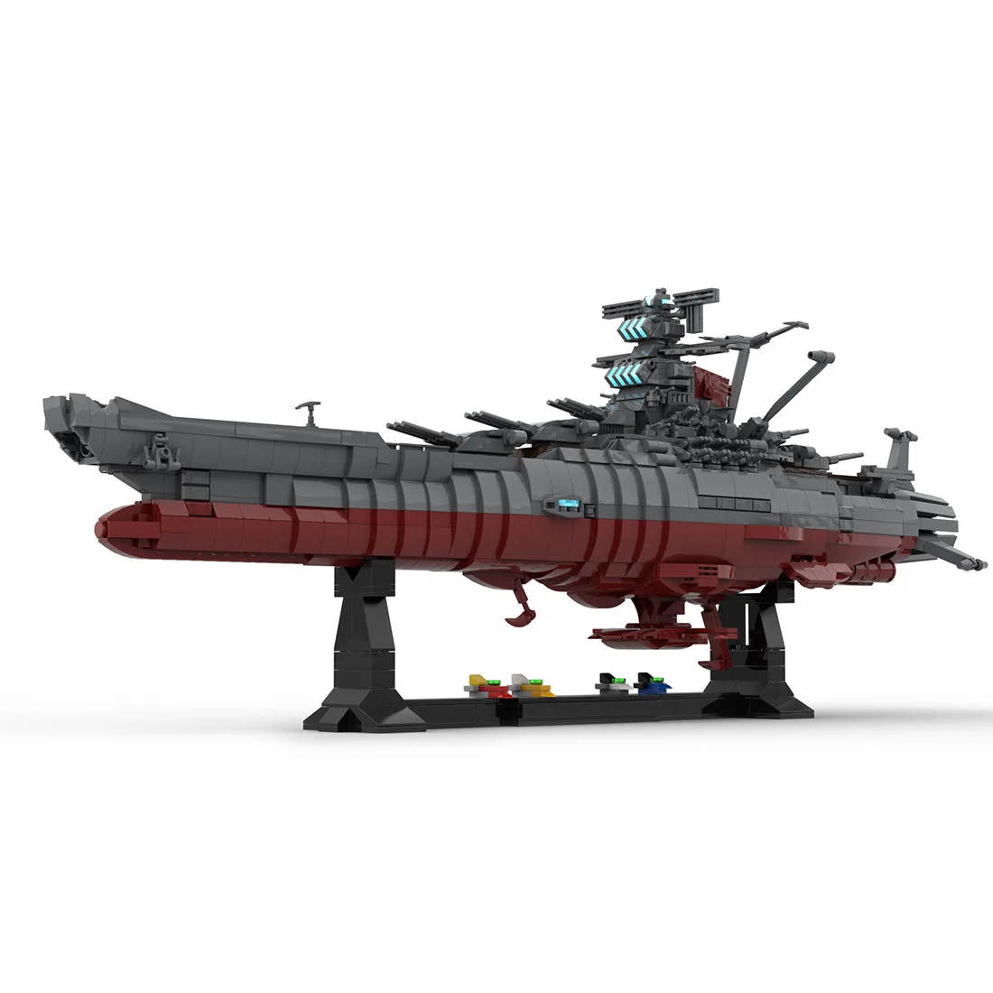 MOC-81382-Space-Battleship-Yamato-2199-Klemmbausteine-2