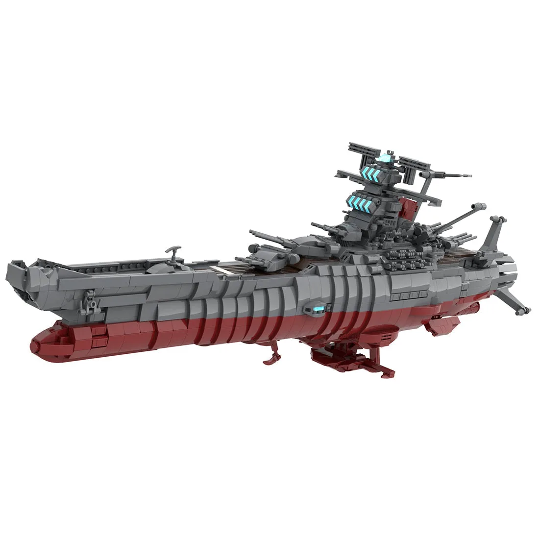 MOC-81382-Space-Battleship-Yamato-2199-Klemmbausteine-8