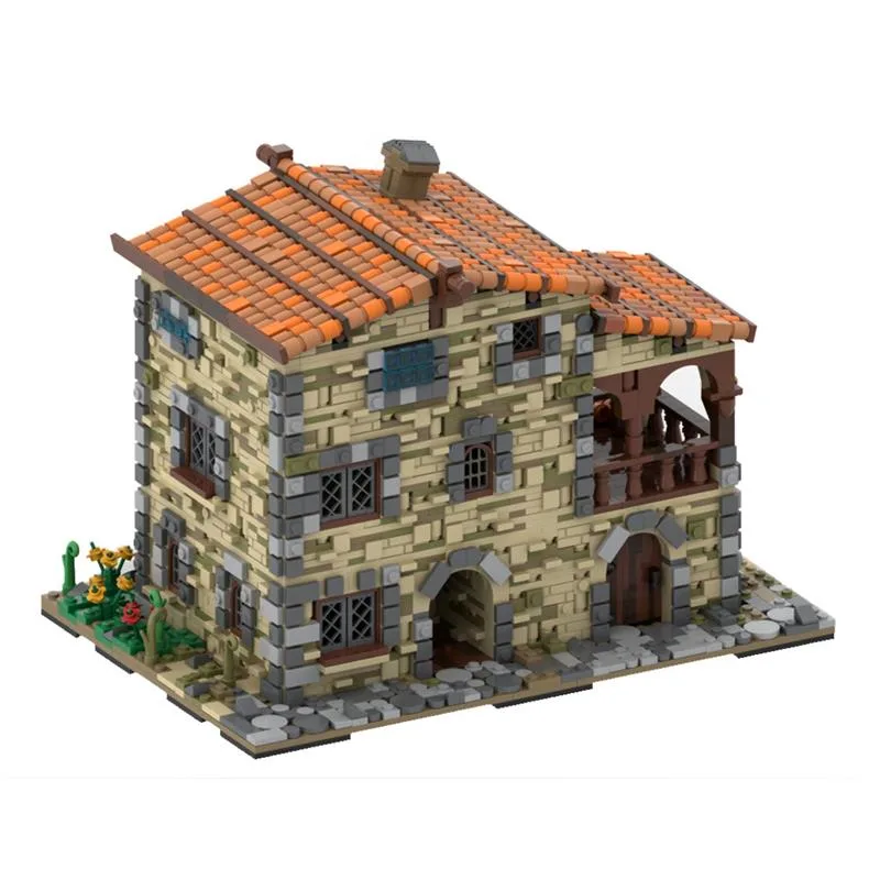 MOC-162537-Old-Italian-house-Klemmbausteine