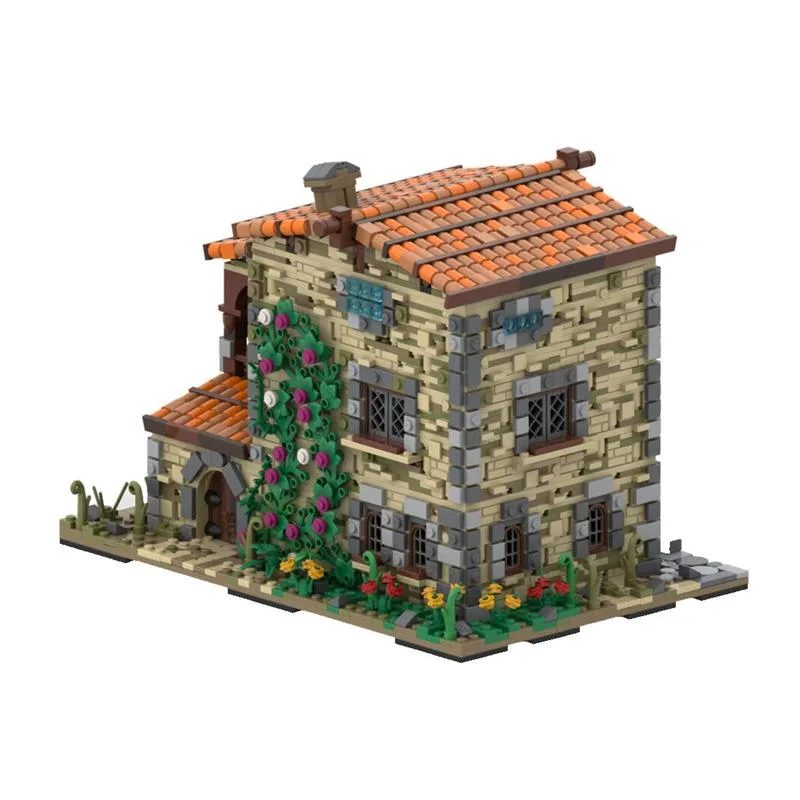 MOC-162537-Old-Italian-house-Klemmbausteine-4
