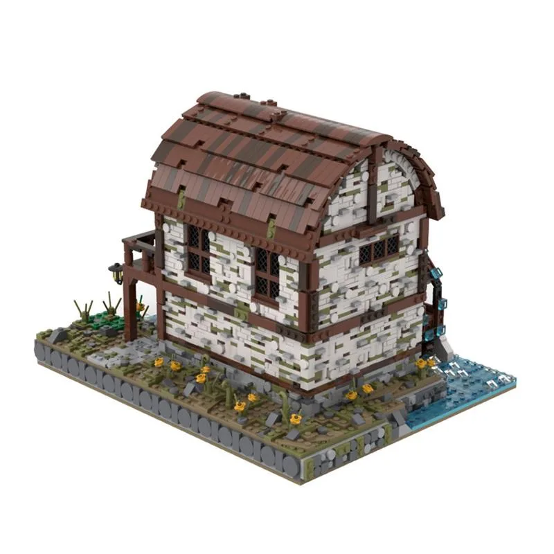 MOC-169846-Medieval-watermill-Klemmbausteine-3