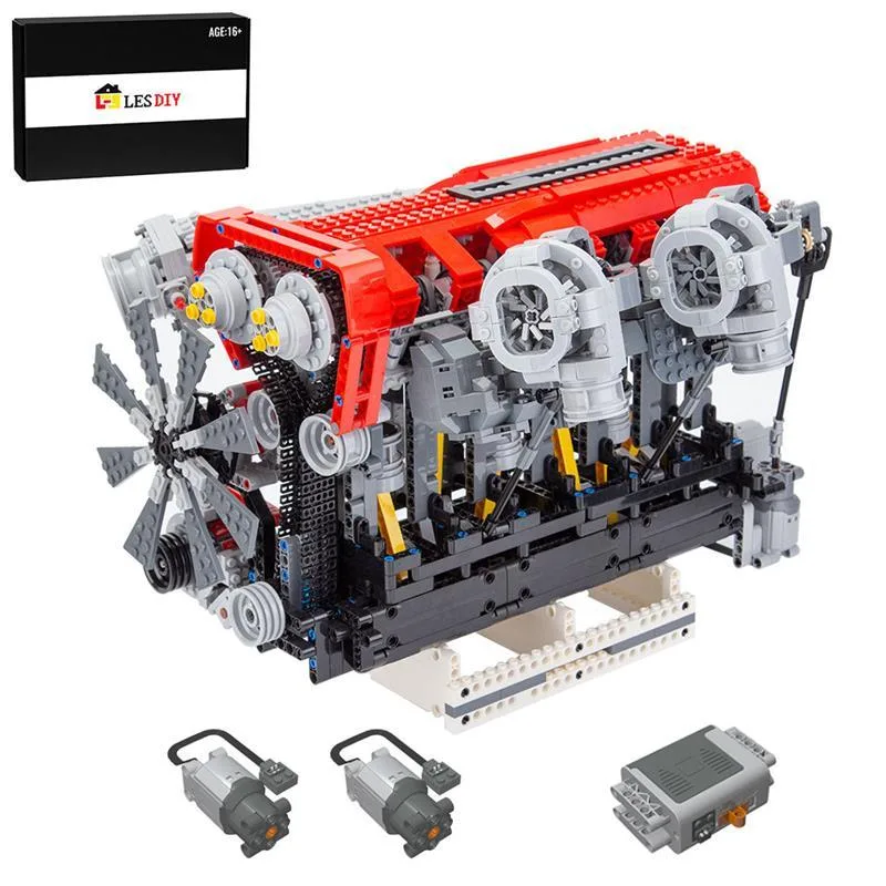 RB-DOHC-Parallel-Twin-Turbo-Four-Valve-Inline-Six-Cylinder-MOC-Engine-Model-Klemmbausteine