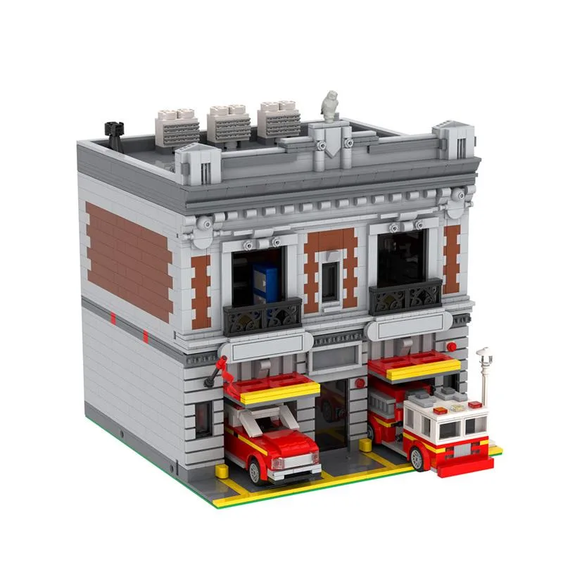 MOC-165068-Modulare-New-Yorker-Feuerwehr-Klemmbausteine