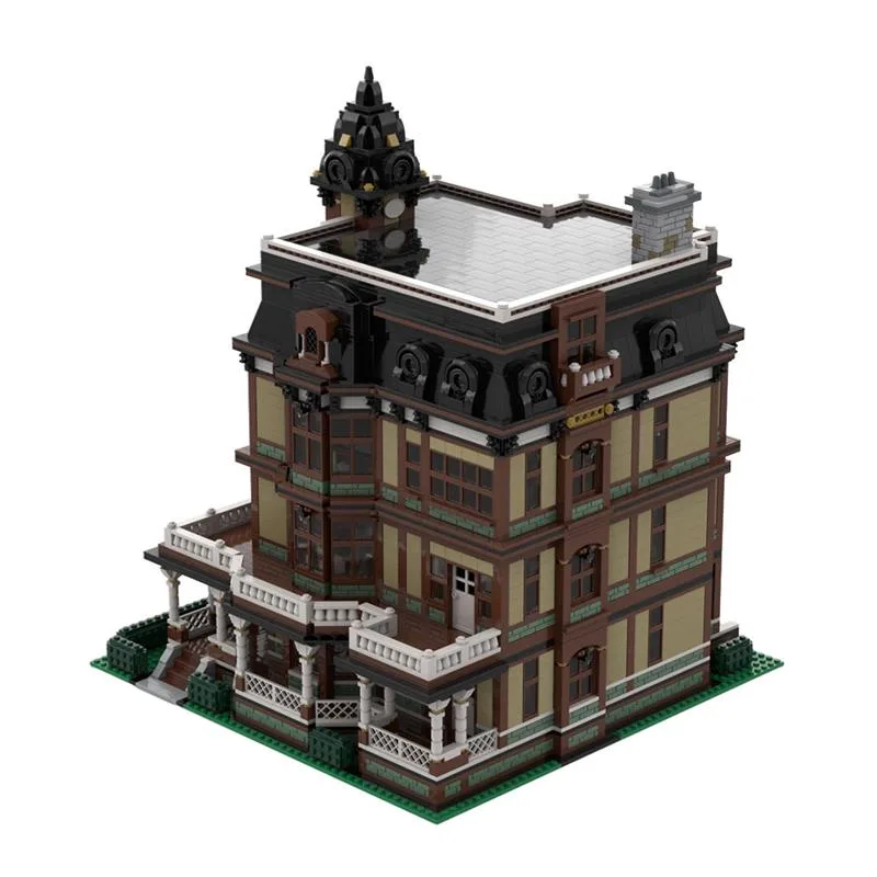 Queen-Anne-Haus-Klemmbausteine-3