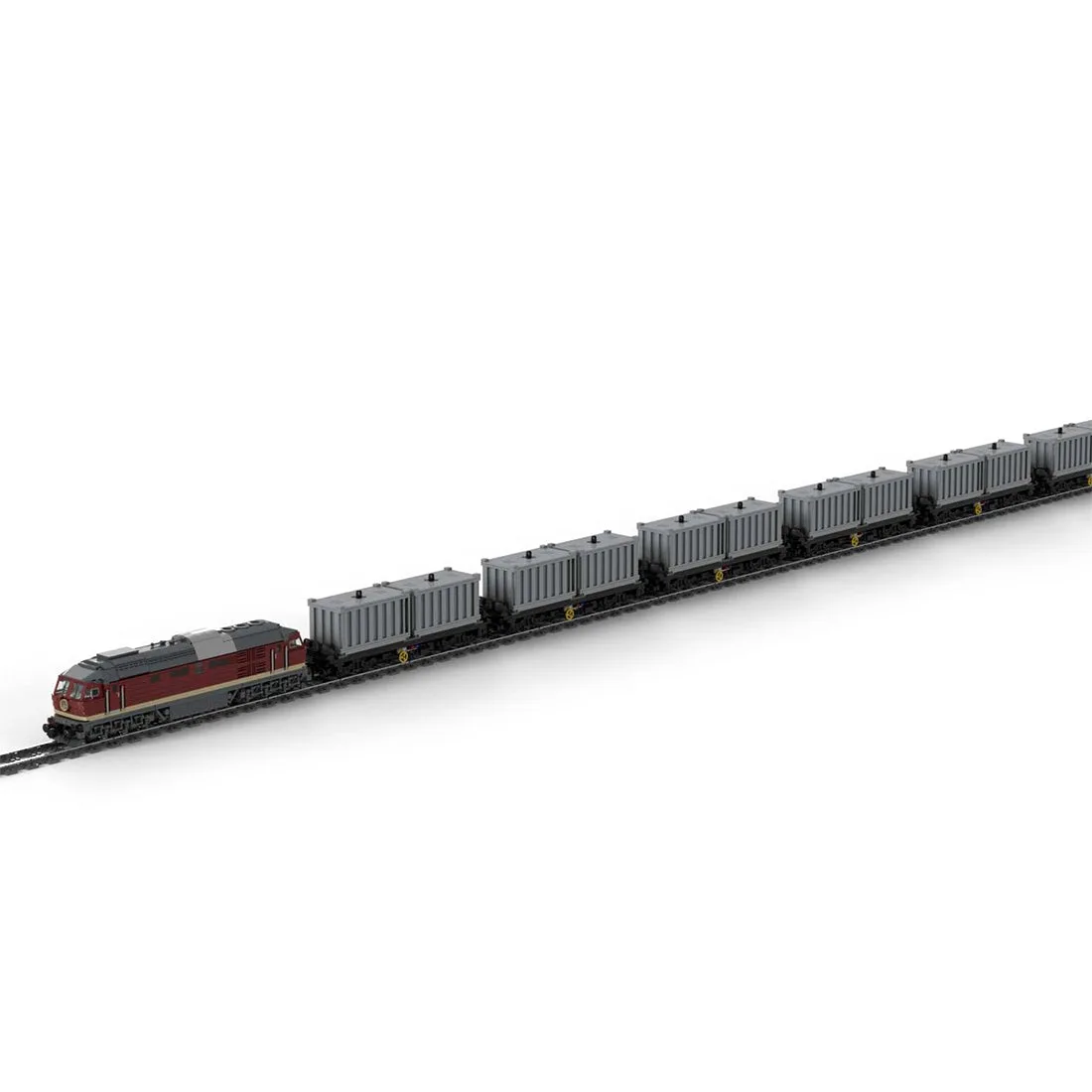 MOC-81731-MOCPACK-BR132-Containerwagen-Klemmbausteine