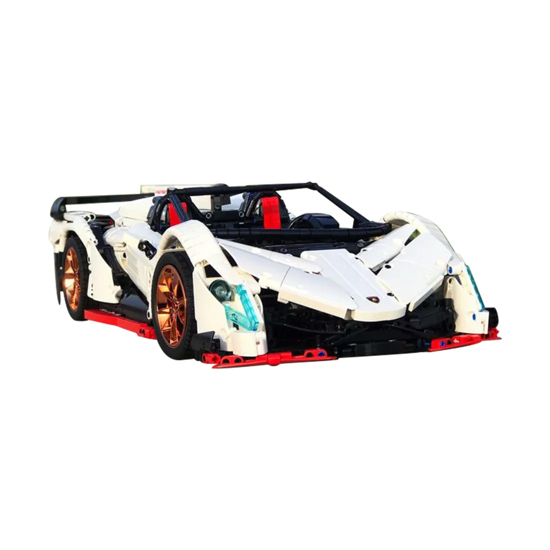 MOC-10574-Lamborghini-Veneno-Roadster-Pirelli-Edition-zum-50-jahrigen-Jubilaum-Klemmbausteine
