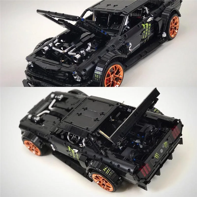 MOC-22970-Ford-Mustang-Hoonicorn-V2-Klemmbausteine-2