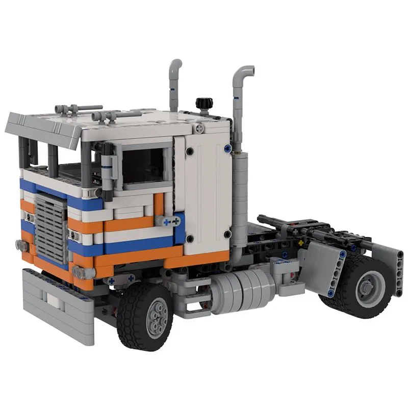 MOC-122909-Freightliner-FLB-B-Modell-Klemmbausteine-2