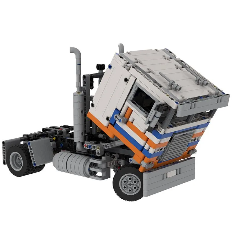 MOC-122909-Freightliner-FLB-B-Modell-Klemmbausteine-3