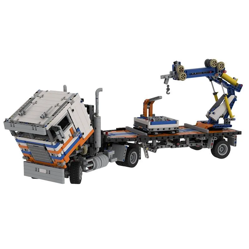 MOC-122909-Freightliner-FLB-B-Modell-Klemmbausteine-5