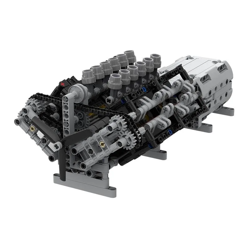 MOC-43833-V12-Motor-mit-Getriebe-Mk2-Klemmbausteine-2