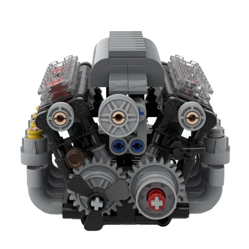 V8-Motor-mit-Gearbox-Tech-Engine-Klemmbausteine-5
