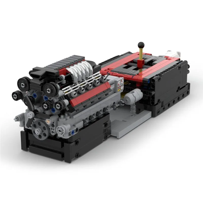 Luftgekuhlter-V10-Motor-mit-Getriebe-Klemmbausteine-2