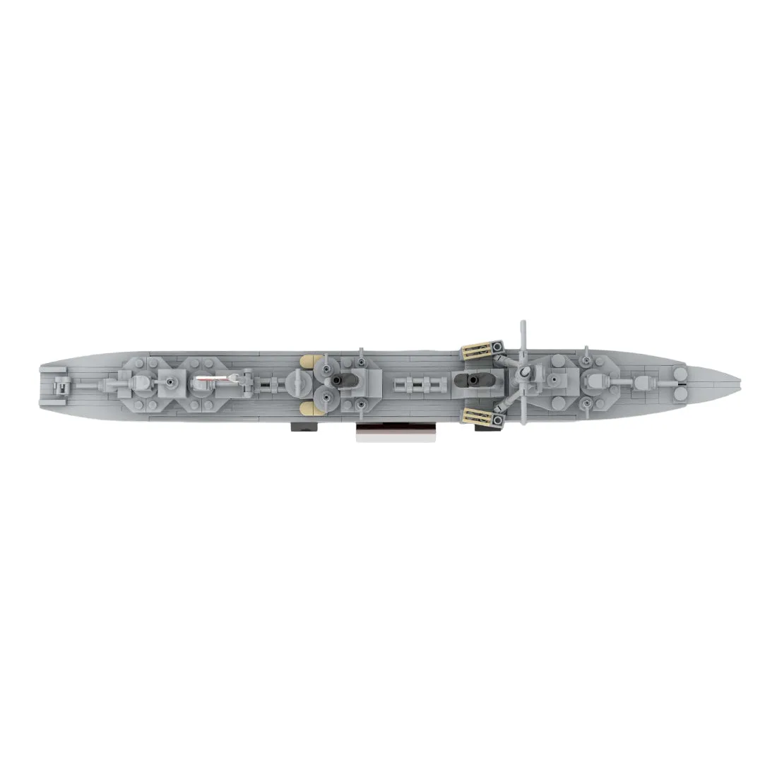 Militarischer-Zerstorer-der-Marine-klemmbausteine-5