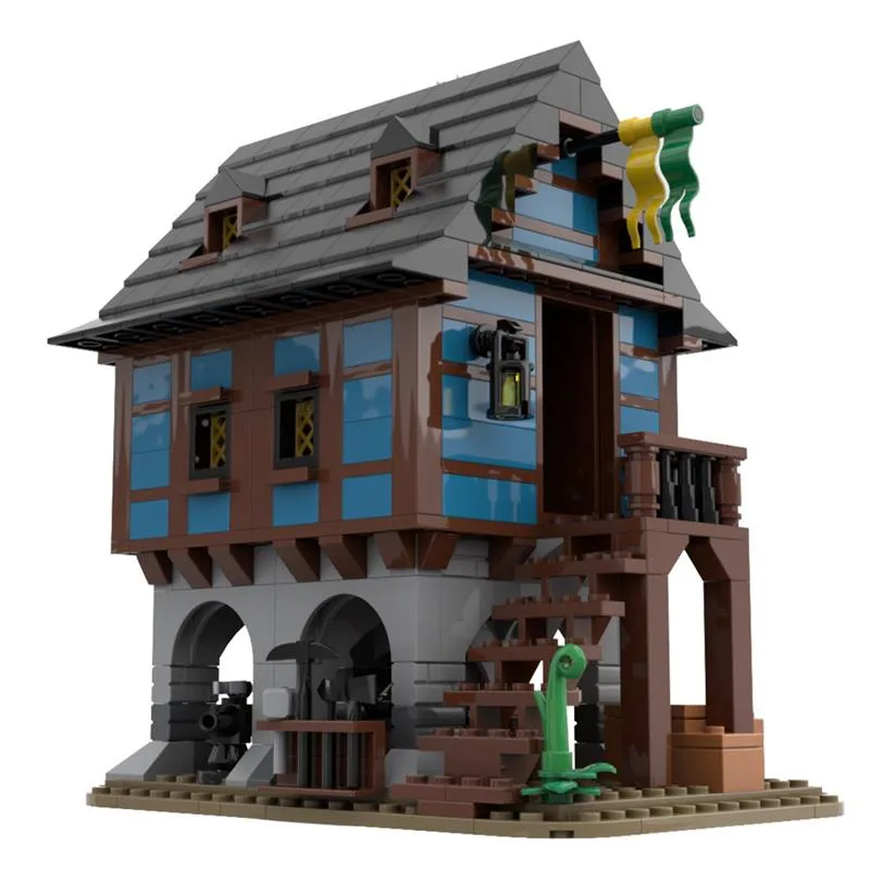 MOC-113518-Medieval-Theme-Alleys-Blacksmith-2