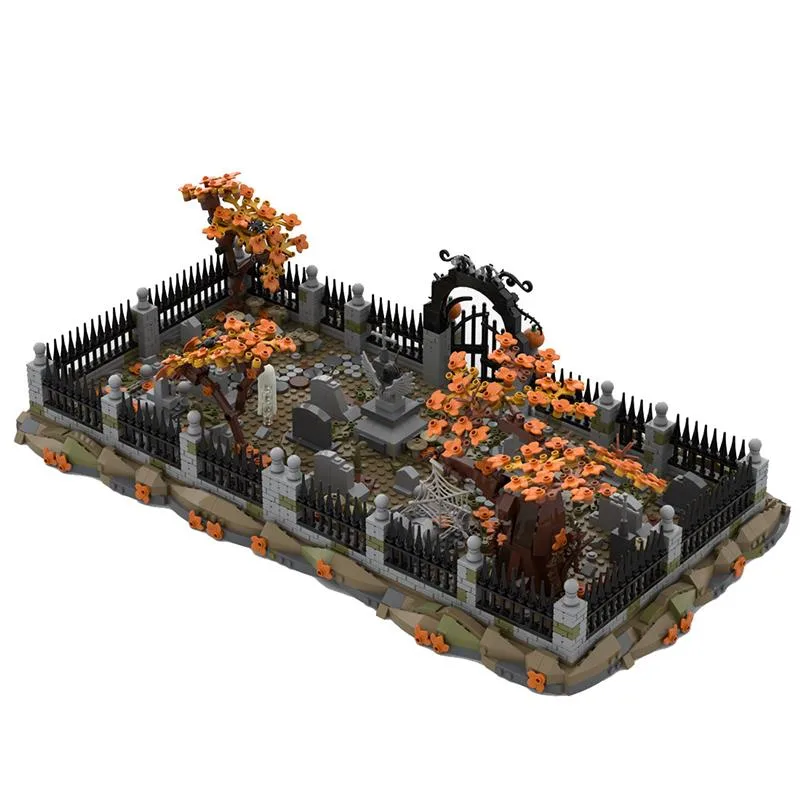 MOC-118177-Mittelalterlicher-Geisterfriedhof-Klemmbausteine-2
