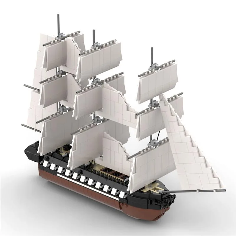 MOC-40456-1200-USS-Constitution-Ship-Klemmbausteine