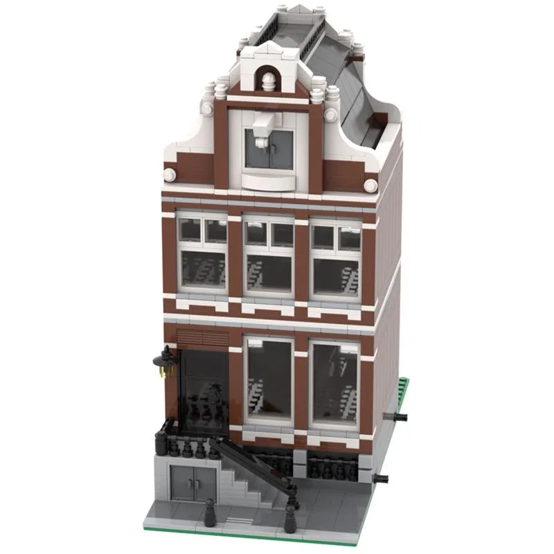 MOC-46107-Amsterdam-Canal-House-Nr-12-level-Klemmbausteine