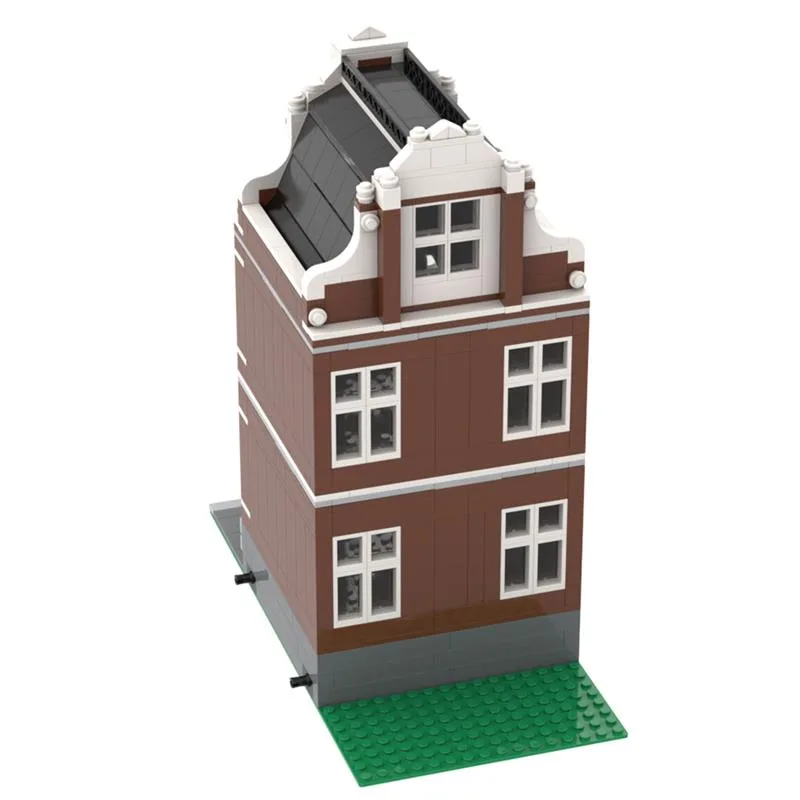 MOC-46107-Amsterdam-Canal-House-Nr-12-level-Klemmbausteine-6