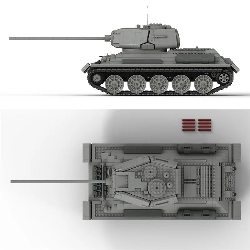 MOC-53096-T-3485-RC-Panzer-Klemmbausteine-4