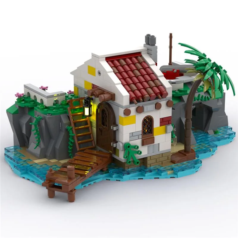 MOC-90994-The-Pirate-Series-The-Conquered-Outpost-Klemmbausteine