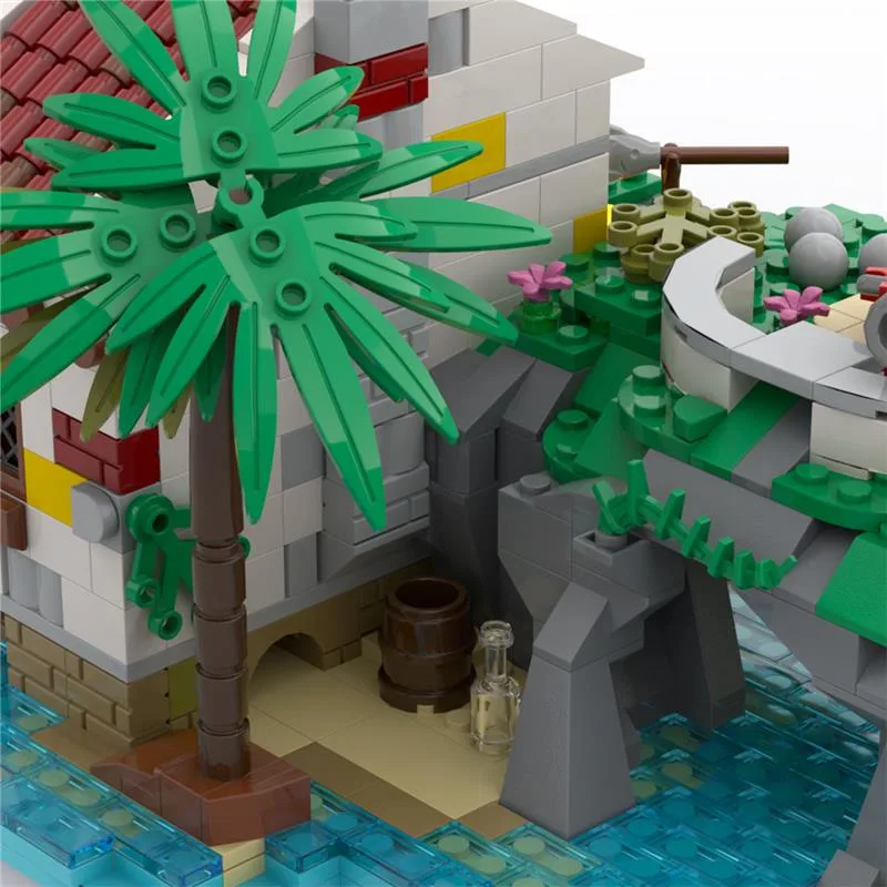 MOC-90994-The-Pirate-Series-The-Conquered-Outpost-Klemmbausteine-6