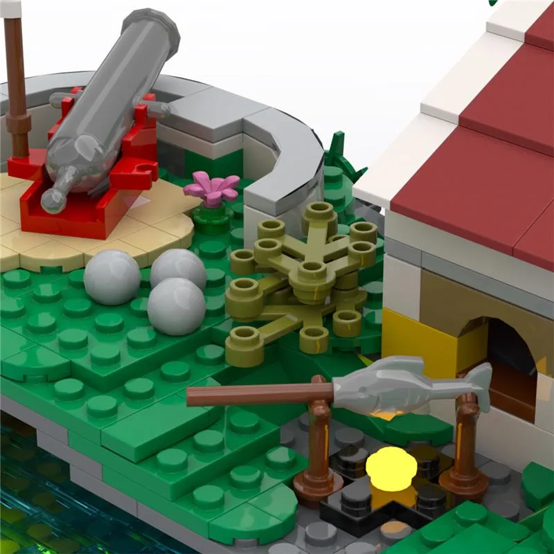 MOC-90994-The-Pirate-Series-The-Conquered-Outpost-Klemmbausteine-7