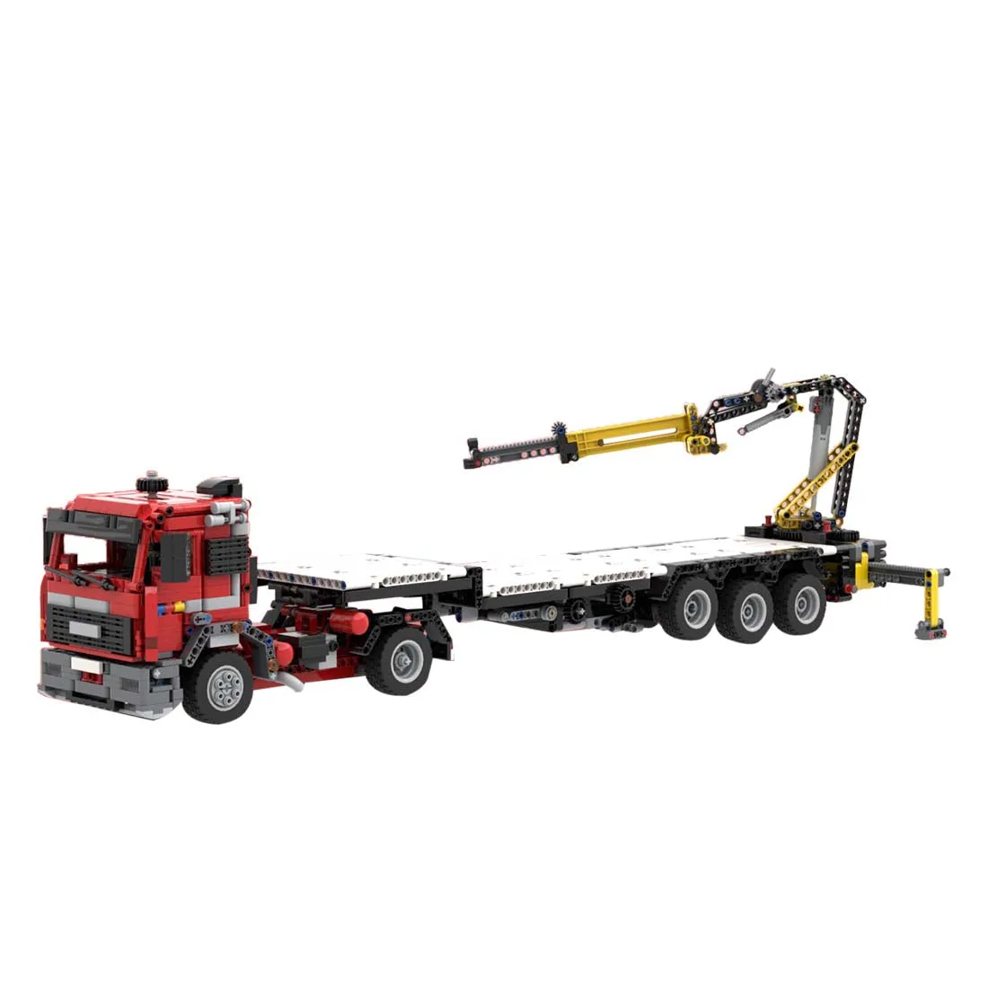 MOC-119907-Tieflader-mit-Kranwagen-Klemmbausteine