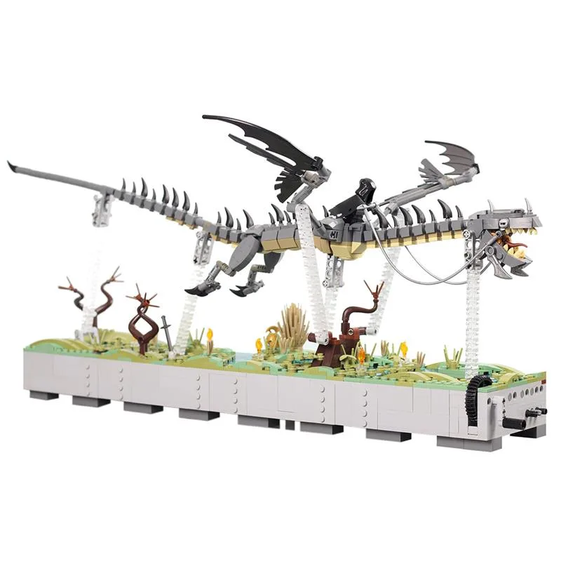 MOC-113671-Westliches-Drachenmodell-Klemmbausteine-4