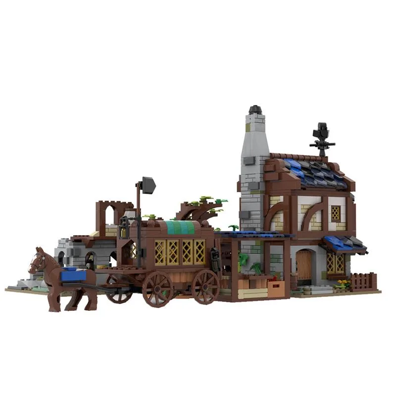 MOC-120195-Mittelalterliches-Dorfpaket-21325-Alt_-Bauen-Klemmbausteine