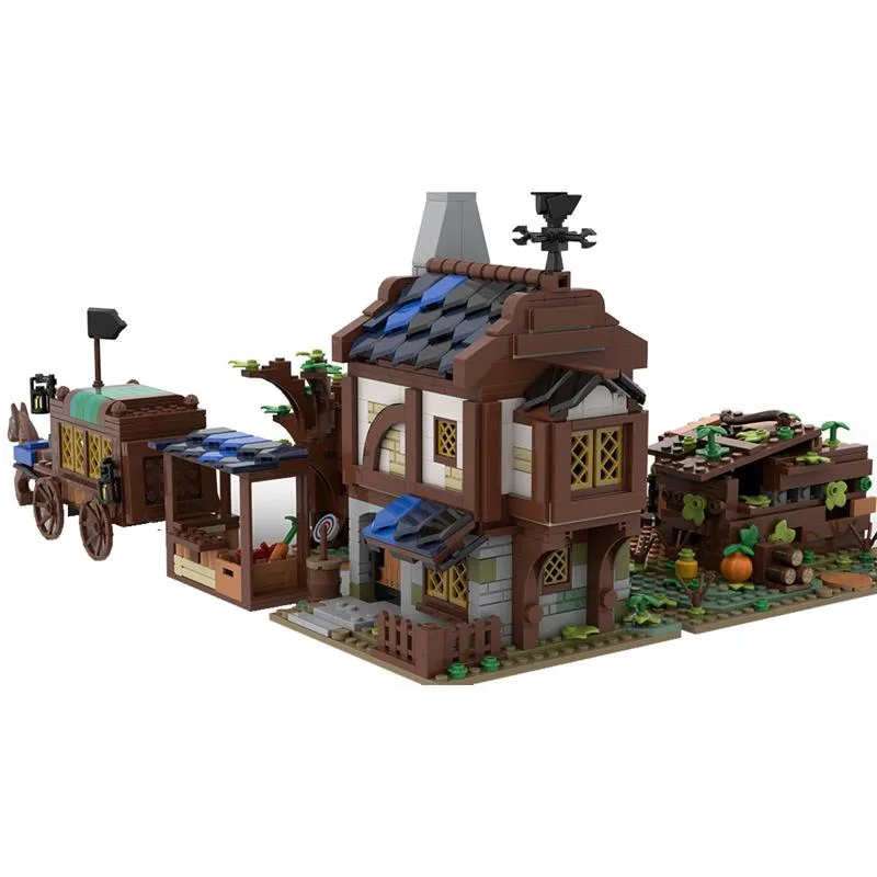 MOC-120195-Mittelalterliches-Dorfpaket-21325-Alt_-Bauen-Klemmbausteine-3