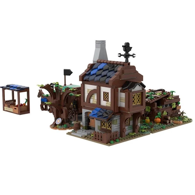 MOC-120195-Mittelalterliches-Dorfpaket-21325-Alt_-Bauen-Klemmbausteine-4