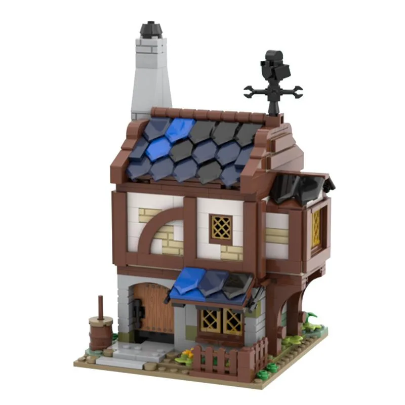 MOC-120195-Mittelalterliches-Dorfpaket-21325-Alt_-Bauen-Klemmbausteine-9