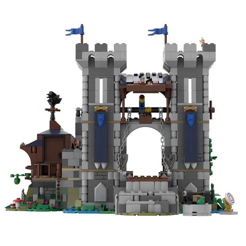 MOC-108731-Fort-des-mittelalterlichen-Schwarzen-Sakers-Klemmbausteine