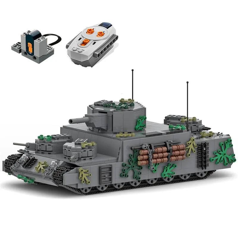 MOC-55856-130-O-I-japanischer-superschwerer-Panzer-Klemmbausteine-7