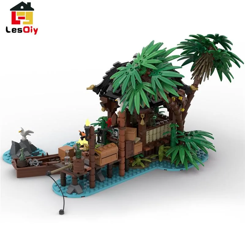 MOC-110117-Piratenserie-Piratenflucht-Klemmbausteine-2