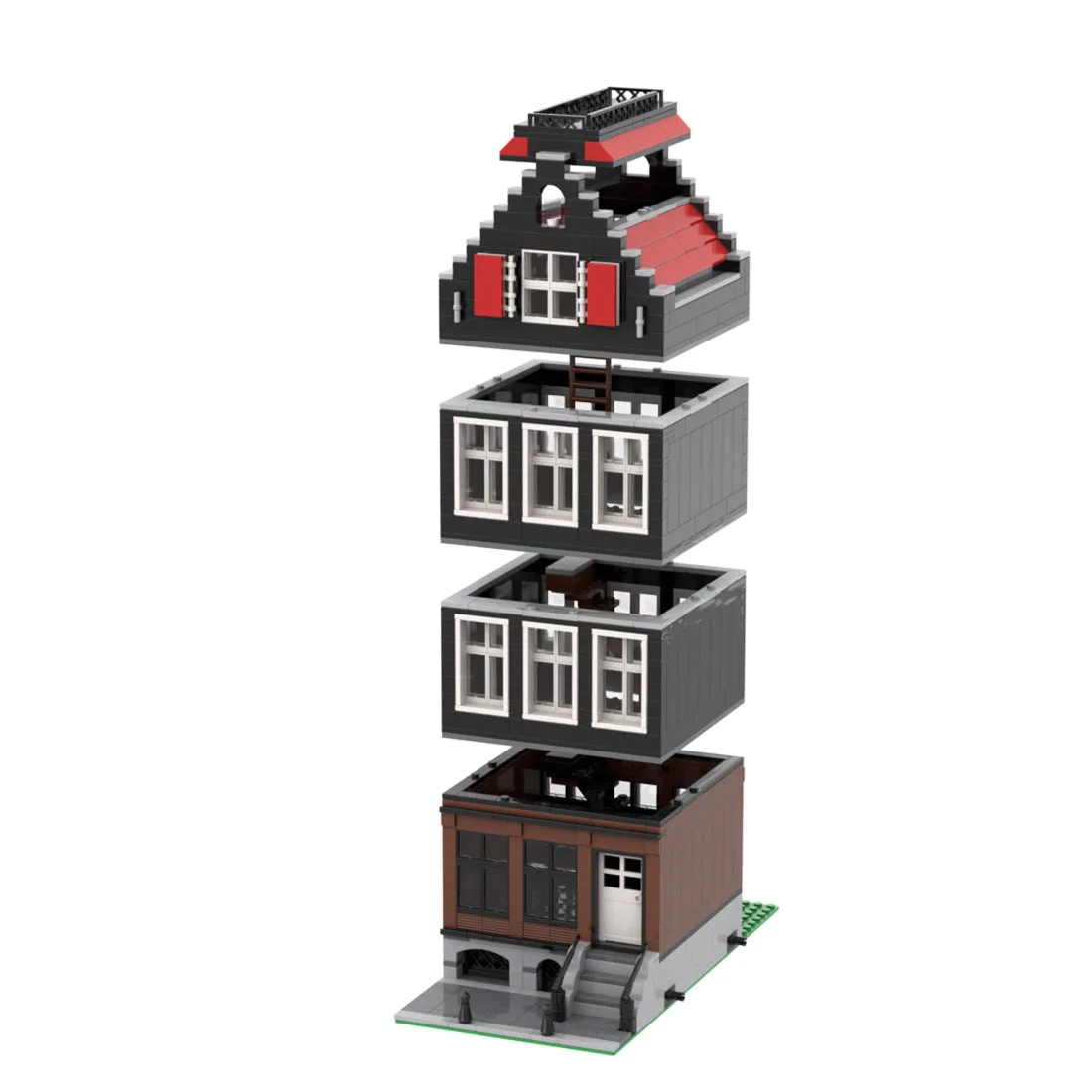 MOC-51061-Modular-Building-m-Amsterdam-Canal-House-Nr-4-6