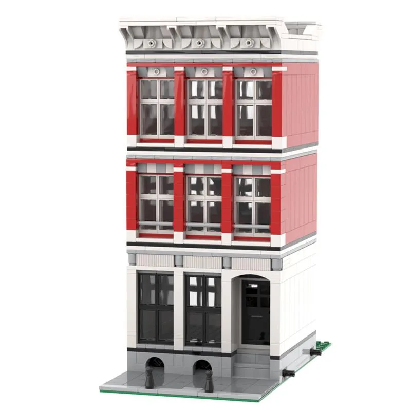 MOC-47824-Modular-Building-Amsterdam-Canal-House-Nr-2-Klemmbausteine