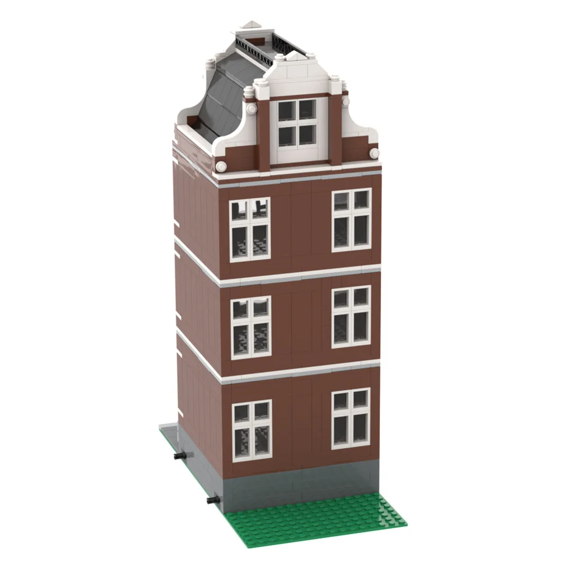 MOC-46108-Amsterdam-Canal-House-Nr-1-Klemmbausteine-3