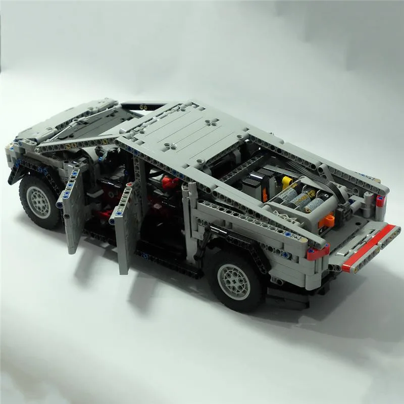 MOC-94675-Technology-Series-Dynamic-Version-Grey-Cybertruck-4