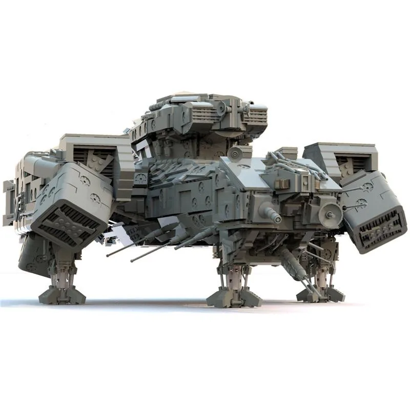 MOC-92753-USCSS-NOSTROMO-9803-New-Upload-Raumschiff-Klemmbausteine-4